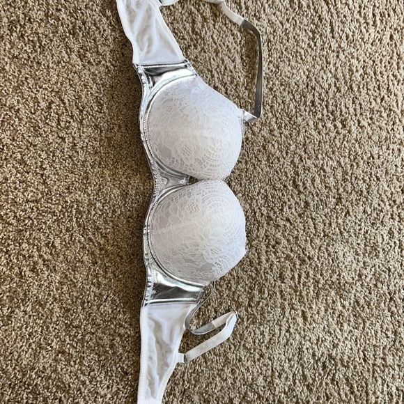 Dream Angels Bra, silver & white - Picture 5 of 8